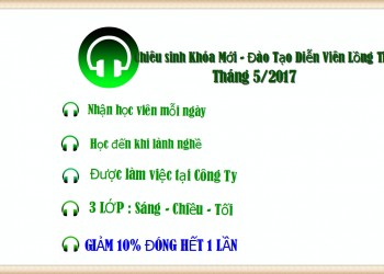 ĐÀO TẠO LỒNG TIẾNG